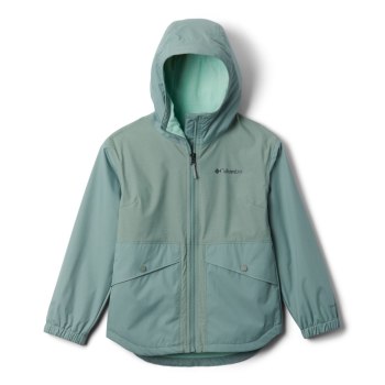 Columbia Jas Meisjes, Rainy Trails Fleece Lined LichtGroen, 37WUKDAZV